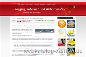 Blog ueber Onlinemarketing und Web2.0