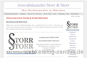 Rechtsanwalt Mnchen Anwaltskanzlei Storr & Storr