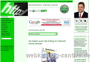 Web Design Koeln - Worldsoft Agentur