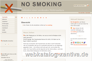 no smoking - Gedanken eines werdenden Nichtrauchers