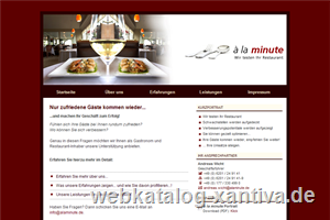 à la minute | Die Restaurant-Tester und Beratungs-Agentur à la minute | Die Restaurant-Tester und Beratungs-Agentur