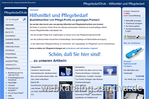 Pflegebedarf24.de - Hilfsmittel & Pflegebedarf