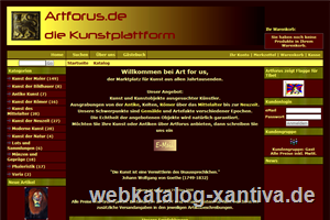 Artforus.de die Kunstplattform