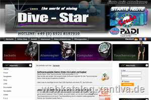 Dive-Star Die ganze Welt des Tauchsports