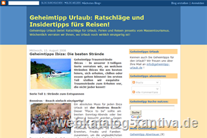 Urlaub Geheimtipp - Geheime Tipps fr Reisen und Urlaub