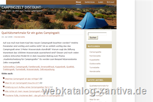 Campingzelt Discount