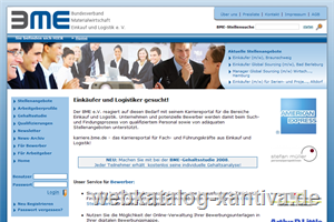 BME-Karriereportal - Jobbrse fr Einkauf und Logistik