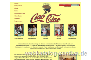 Leckere Pizza und Pasta in Tijarafe auf La Palma - Pizzeria Ciao Ciao