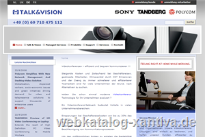 Talk & Vision Videokonferenzsysteme