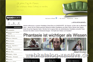 WANDWORTE - Online-Shop frWandtattoos