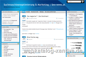 Suchmsachinenoptimierung und Marketing - Web 2.0 Blog | Seo-news.at