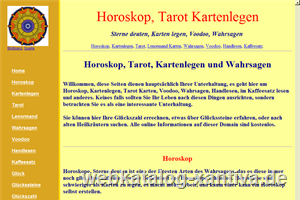 Horoskop, Tarot Kartenlegen, und Wahrsagen kostenlos erklrt