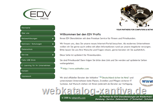 EDV Profis Ihre Partner fr Computer & Network