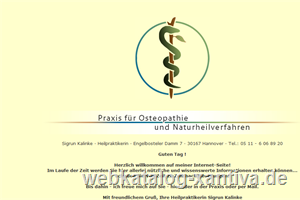 Praxis fr Osteopathie und Naturheilverfahren Kalinke