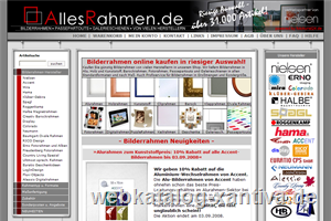 Bilderrahmen Shop mit riesigem Angebot