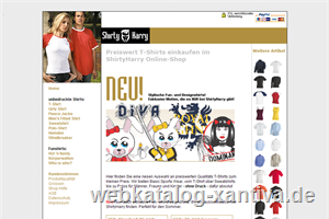 ShirtyHarry - der T-Shirt Online-Shop.