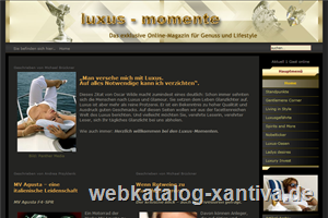 Online Magazin | Luxus-Monente