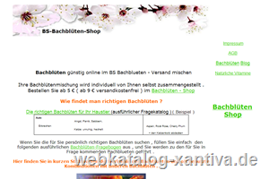 Bachblten Shop,Onlineversand,kostenloser Fragekatalog