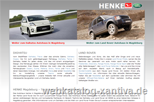 Land Rover und Daihatsu Autohaus Henke in Magdeburg/