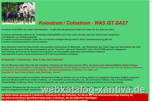 Colostrum Information / Kolostrum