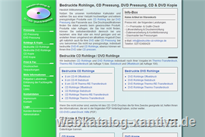 CD/DVD-Rohlinge, Kopie, Pressung, Verpackungen, Drucksachen