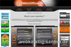 Online Spiele Blog - Flashgames und Browsergames