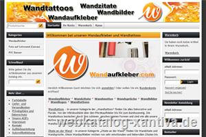 Wandtattos und Wandaufkleber