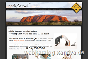 neckAttack Service: Mobile Massage fr Bro & Events