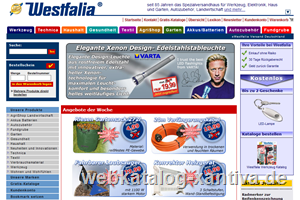 Westfalia bietet Werkzeug und Elektronik