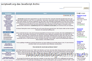 das grosse deutsprachige JavaScript Archiv