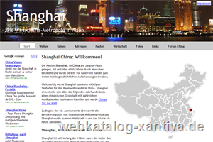 Shanghai die Wirtschaftsmetropole in Asien