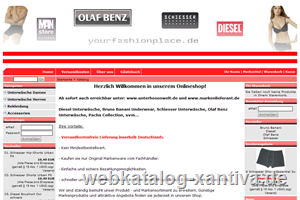 Yourfashionplace.de - Der Onlineshop fr Markenunterwsche und mehr