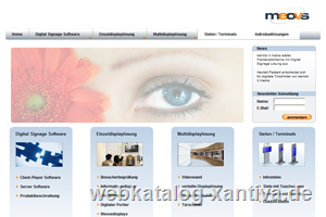 Digital Signage Software meovis