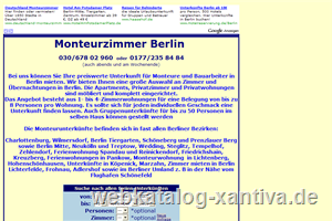 Monteurwohnungen Berlin