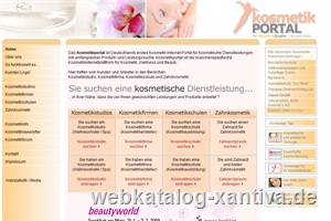 Neues Internet-Portal fr Kosmetikinstitute