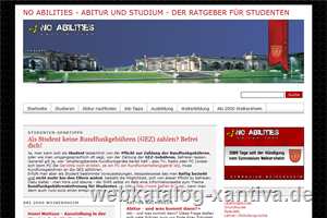 No Abilities - Abitur und Studium - Der Ratgeber fr (werdende) Studenten