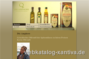 Die Amphore - griechisches Olivenl, Kreta Olivenl