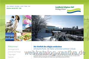 Landhotel Allguer Hof | Hotel - Restaurant - Wellness